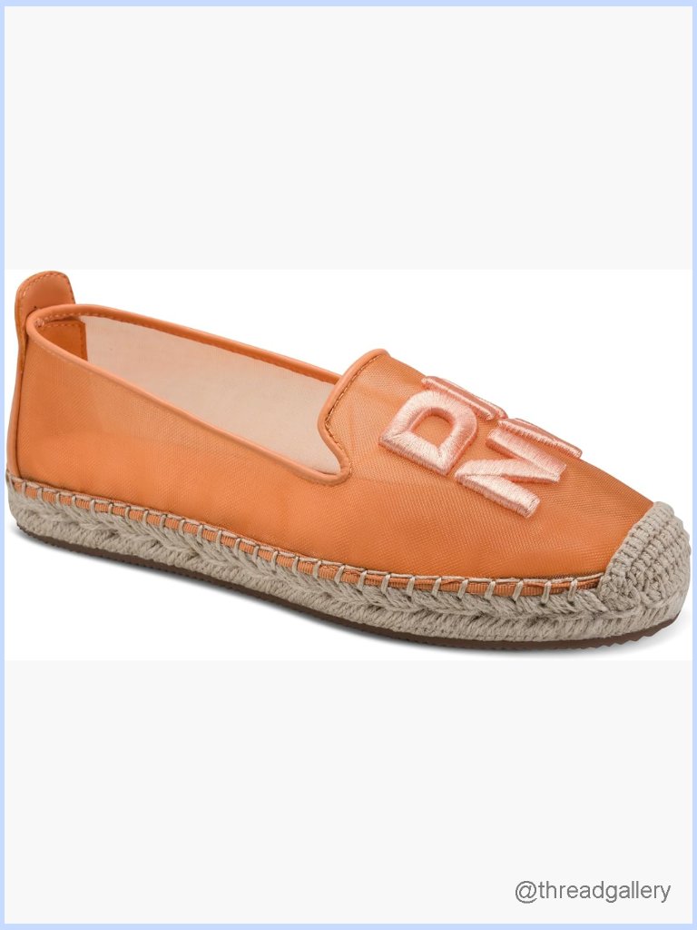 Sheer Espadrille Closed Toe Mule Sandal Flat Casual Slip On